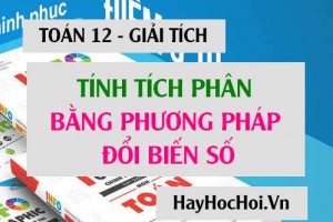 Tính tích phân bằng phương pháp Đổi biến số và Bài tập có lời giải - Toán lớp 12
